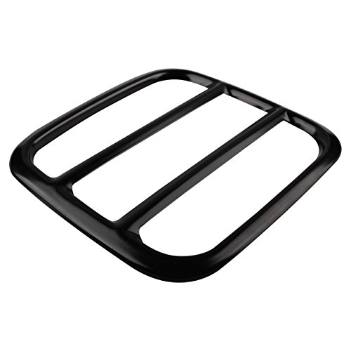 EnRand Jeep Renegade tail light cover , Black Anti-oxidation Metal Taillight Rear Lamp Protector Guard Cover for Jeep Renegade 2015 2016 2017