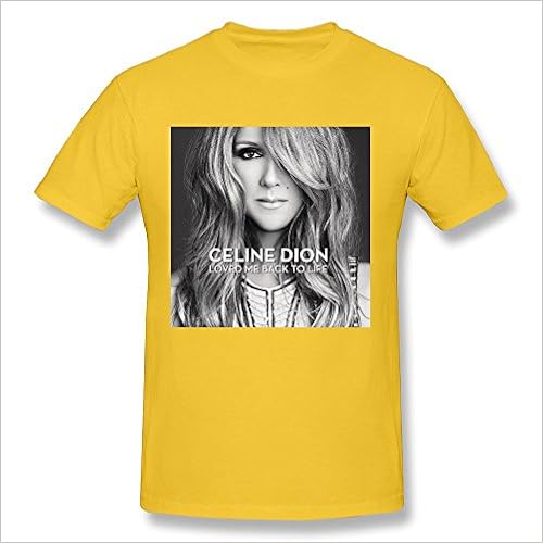 Celine Dion T-shirt Yellow XXL 