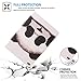 Dteck 9.7 Inch Case for Apple iPad Air 2 2014 Released Tablet (A1566/A1567) - Slim Fit Pretty Flip Folio Stand PU Leather Protective Case Cover with Card Slots/Stylus Pen (Cute Panda)