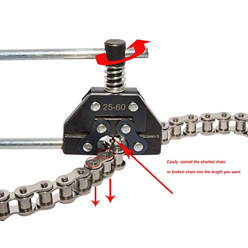 FDJ Go Kart Chain 40 Roller Chain 10 Feet with Connecting Link and