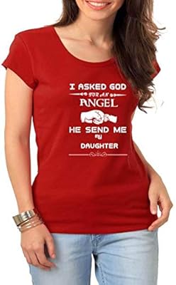 i asked god for an angel t shirt