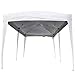 Giantex 10’x20’ Ez POP up Wedding Party Tent Folding Gazebo Beach Canopy W/carry Bag (White)