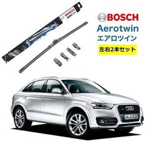 Amazon Bosch ワイパー Audiアウディ Q3 運転席 助手席 左右 2本 セット Ap24u Ap21u ボッシュ エアロツイン 型式 8ub Aero Twin フラットワイパー 適合 ワイパーブレード 替え ウインドウケア ビビリ音 低減 ポリマー コーティング ゴム 在庫有 Norautoオリジナル