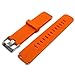 MOTONG Replacement Band For Huawei Fit Smart Fitness Watch,Come With Quick Release (Silicone Orange)