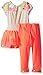 Rare Editions Girls' Butterfly Applique Tutu Legging Set