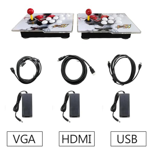 Mejor Consola de Juegos Arcade 3D - 26800 Videojuegos,Game Boy ,Maquina Arcade,Soporta Juegos 3D, 1280x720P, Lista de Favoritos, Controles de Juego para 2 Jugadores (2)