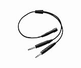 BOSE- A20- HEADSET 6-PIN TO DUAL-PLUGS ADAPTER