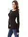 PatttyBoutik Women's Crewneck Cable Knit Pullover Sweater
