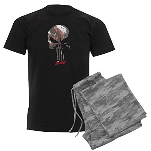 CafePress The Punisher Skull Daredevil Unisex Novelty Cotton Pajama Set, Comfortable PJ Sleepwear