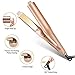 Iron Pro 2-in-1 Hair Curler and Straightener | Twist Styling Iron with Adjustable Temp | Flat Iron for Hair Curling Irons & Hair Straightener with 3D Concave and Convex Titanium Platedthumb 1