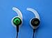 NICKSTON 6pcs: 3 Pairs S/M/L Left and Right Side Ear Stabilizers Helper Eartips Compatible with in Ear Earphones