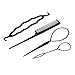 4Pcs Hair Twist Styling Clip Stick Pin Bun Braid Maker Hair Accessories Kit DIY Hair Style Tool