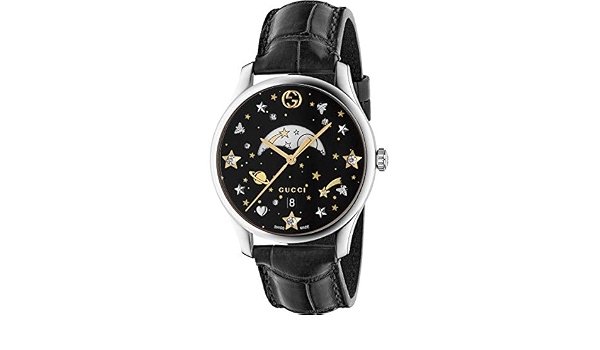 Gucci G-Timeless Black Diamonds Dial 