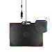 Redragon P011 Orion RGB Mousepad, Hard Surface, Waterproof, Colorful LED Lighting Gaming Mouse Pad Mat for Computer Laptop Notebook