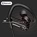 Mpow D2 Bluetooth Headphones up to 16 Hours Playback, IPX7 Waterproof Wireless Earbuds Sport Headphones with Remote and Mic, Secure Fit for Gym Running Workout