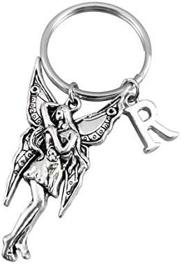 Silver Knight Personalised Fairy Keyring Keychain Key Ring Key Chain Gifts Silver Tone Bag Purse Charm Gift Bag