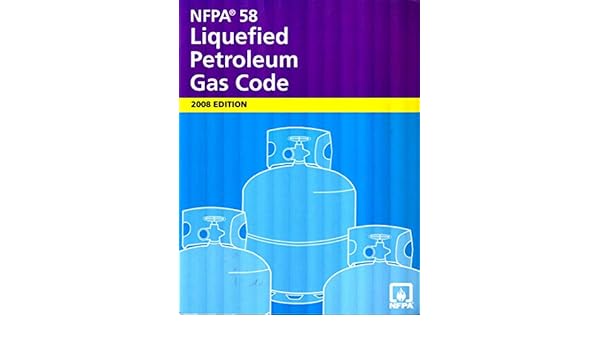 Amazon Com Nfpa 58 Liquefied Petroleum Gas Code 9780064641555