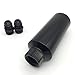 HotRod99 AN12 Aluminum Black Fuel Filter 100 Micron Stainless Mesh Element with a Magnet