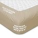 HC COLLECTION Bed Sheets Cal King, Hotel Luxury Platinum 1800 Series Brushed Microfiber Flat Sheet Deep Pocket Fitted Sheet and 2 Envelope Pillowcases, Ultra Soft 4 Pcs Bedding for Hot Sleepers, Taupe
