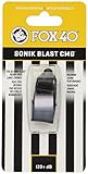 Fox 40 Sonik Blast CMG Official Whistle (Black)