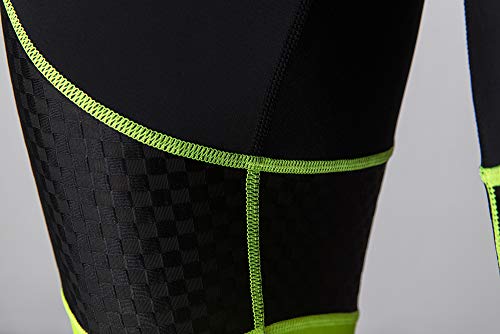 image for Letook Bike Bib Shorts Men, Bicycle Cycling Bibs Tight Gel Padded Brea
