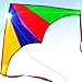 Easy to Fly Large Nylon Delta Kite for Kids and Adults Great for Beach Trip and Outdoor Activities Perfect for Beginners Flies High in Light Breeze Flying String Line Included Big Flyer Childrens Toys