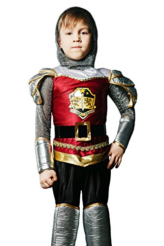 Kids Boys Valiant Knight Halloween Costume Dragon Slayer Dress Up & Role Play