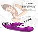 G Spot Vibrator Rabbit Vibrator for Clitoris Stimulation, Dildo Vibrator Clit Stimulator with 7 Vibration Modes USB Magnetic Rechargeable-Sex Toys for Women and Couples