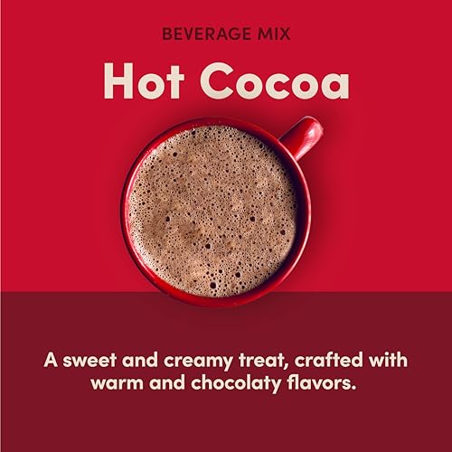 TIM HORTONS HOT COCOA MIX PACKETS, SMOOTH & CREAMY, 8 COUNT