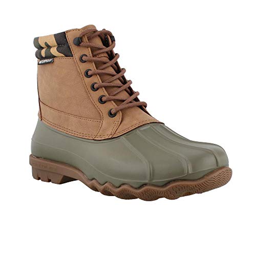 Sperry Men's, Brewster Waterproof Boot TAN CAMO 10.5 M
