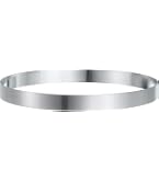 Luxshiny Pizza-Ring Aus Edelstahl – 30,5 Cm Backring Für Pizza, Kuchen & Muffins, Antihaftbeschichtet