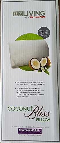 coconut bliss pillow