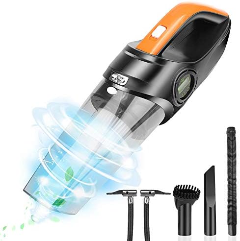 車用掃除機 ハンディクリーナー 超強吸引力5000pa 低騒音60db 軽量 多機能 電動エアコンプレッサー 電動空気入れ 超強吸引 軽量 乾湿両用 小型 Led照明 タイヤ圧力計 インフレータ ホーム 車 カークリーナー お手入れ用品 Rwenzorisustainable Org