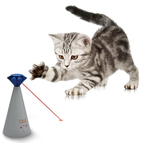 Interactive Laser Toy for Pet Cat Automatic Rotating Catch Training