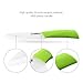 Ceramic Chef Knife, CUSIBOX Ultra Sharp Professional 6-Inch Ceramic Kitchen Chef's Knife with Sheath Cover (Green) …