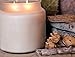 Strong Scented Candles Using Innovative Fragrance Technology. Authentic Vanilla Soy Candle 16oz by Pure Integrity