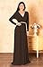 KOH KOH Sleeve Kaftan V-Neck Flowy Formal Winter Gowns