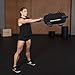Synergee Pro Rogue Red Adjustable Fitness Sandbag with Filler Bags 10-40lbs Heavy Duty Weight Bag - Red
