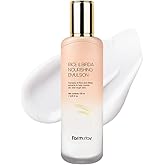 FARMSTAY Rice & Bifida Nourishing Emulsion, Dark Spots Correcting Remover with Niacinamide, Hydrating & Smoothing Rice Moisturizer for Glow Skin, for Women & Men, Korean Skin Care, 4.05 Fl. Oz.