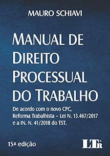 Livro MANUAL DE DIREITO PROCESSUAL DO TRABALHO