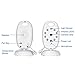 GHB Baby Monitor with Camera Baby Monitors Video Baby Monitor Two Way Talk Night Vision Temperature Monitoring 2.0'' Display