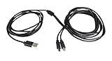 NEXiLUX NXL-X1TCP000 Twin Charge & Play 10' Plus Cable for Xbox One (X1)