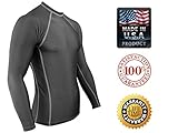 Rash Guard For BJJ No Gi Brazilian Jiu Jitsu Rolling Shirt With, Made In The USA!.