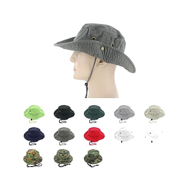 OliveUS-SellerCotton-Hat-Boonie-Bucket-Cap-Summer-Men-Women OliveUS-SellerCotton-Hat-Boonie-Bucket-Cap-Summer-Men-Women