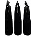 LAGUTE Wine Bottle Carriers Tote, Set of 3 Neoprene Champagne Bottles Protective Travel Bag for Safe Transportation, Gift for Wine Lovers, Great for Dating/Party/Camping -Black DIY