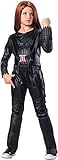 Rubies Marvel Comics Collection: Captain America: The Winter Soldier Deluxe Black Widow Costume, Child Large