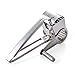18/8 Stainless Steel Cheese Grater Rotary with Container, Handheld Shredder