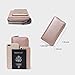 RFID 36 Credit Card Holder Large Wallet Leather for Women Multi Card Lots Protector Organizer Purse (Rose Gold)