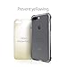 Spigen Crystal Shell iPhone 7 Plus Case with Clear Back Panel and Reinforced Corners on TPU Bumper for Apple iPhone 7 Plus (2016) - Dark Crystal