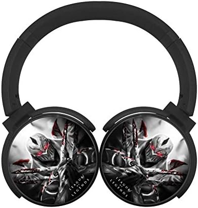 FrontVoice Wireless Professional Bluetooth Over Ear Black White Mixing Headset Portable Music Headphone Black